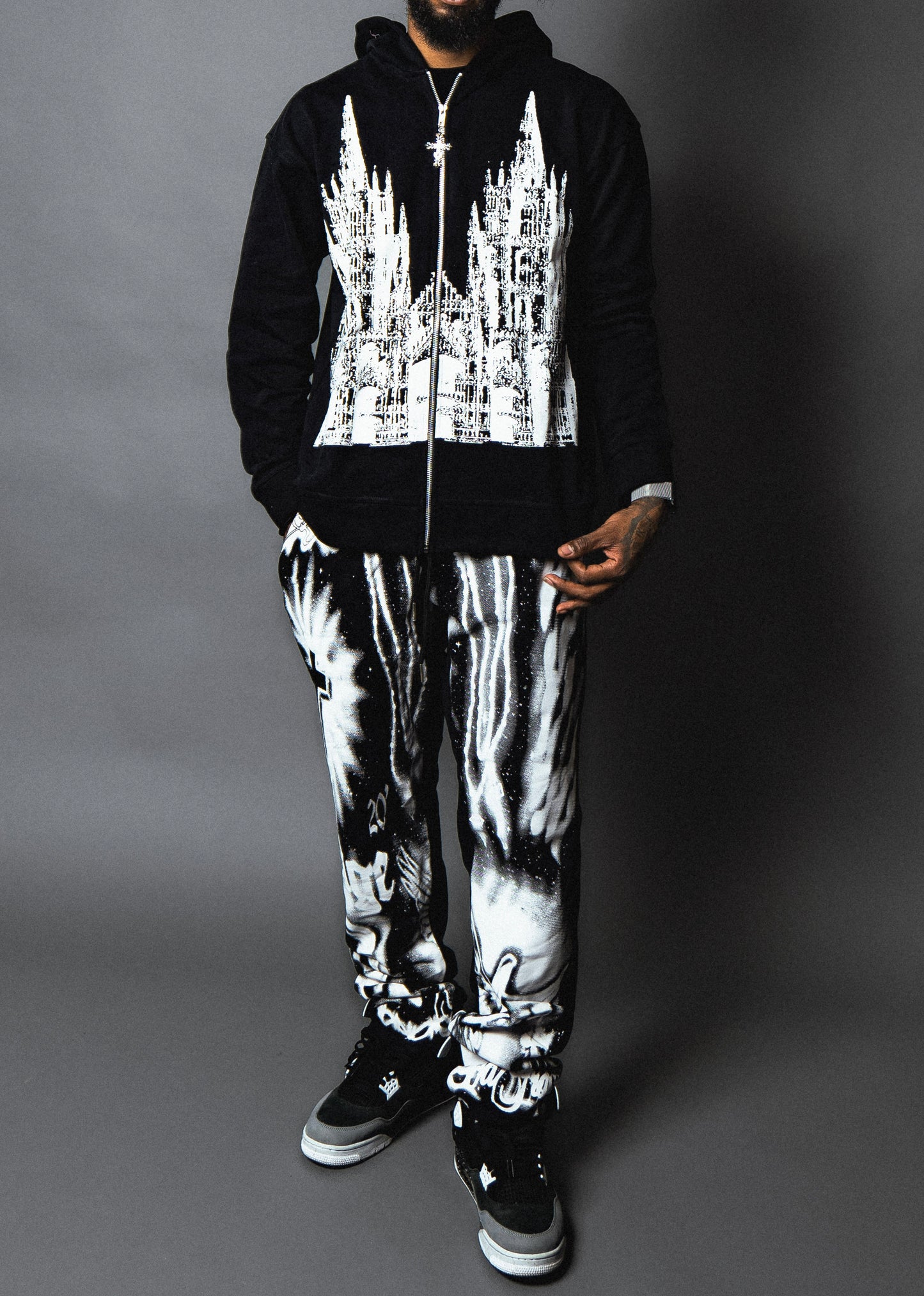 “Obituary” sweatpants