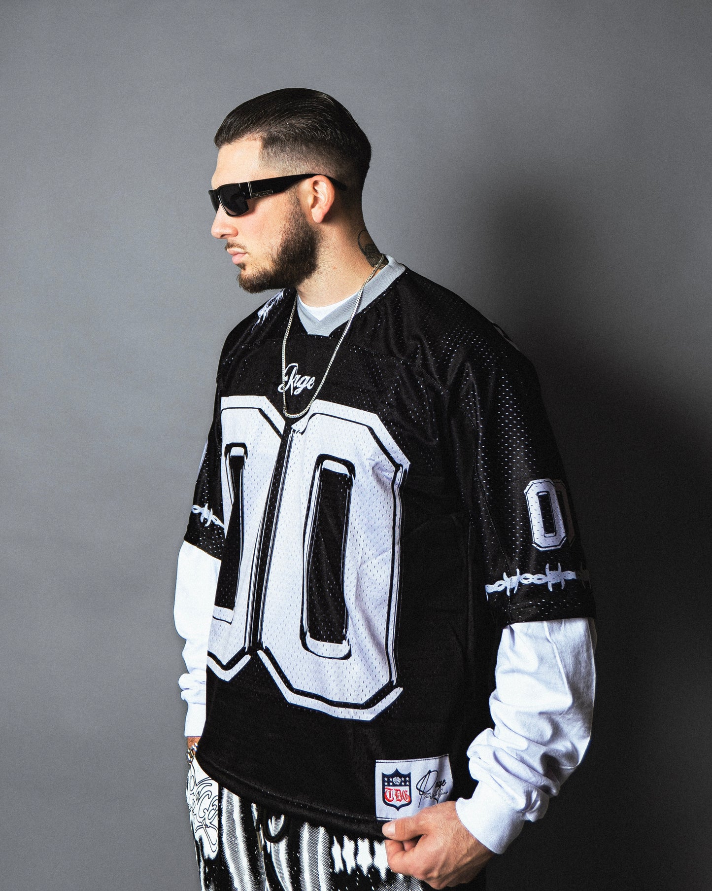 “Obituary” American football jersey