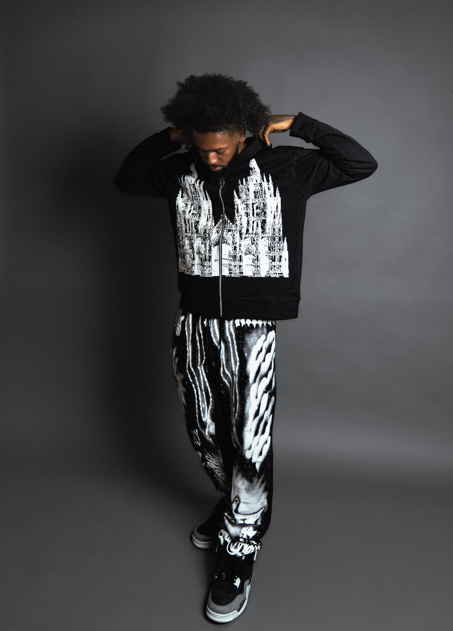 “Obituary” sweatpants
