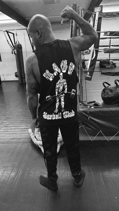 “Barbell Club” gym tank