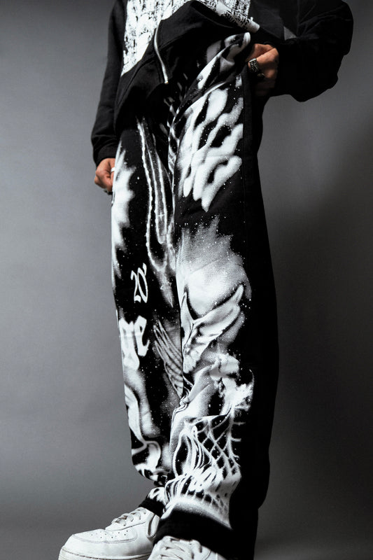 “Obituary” sweatpants